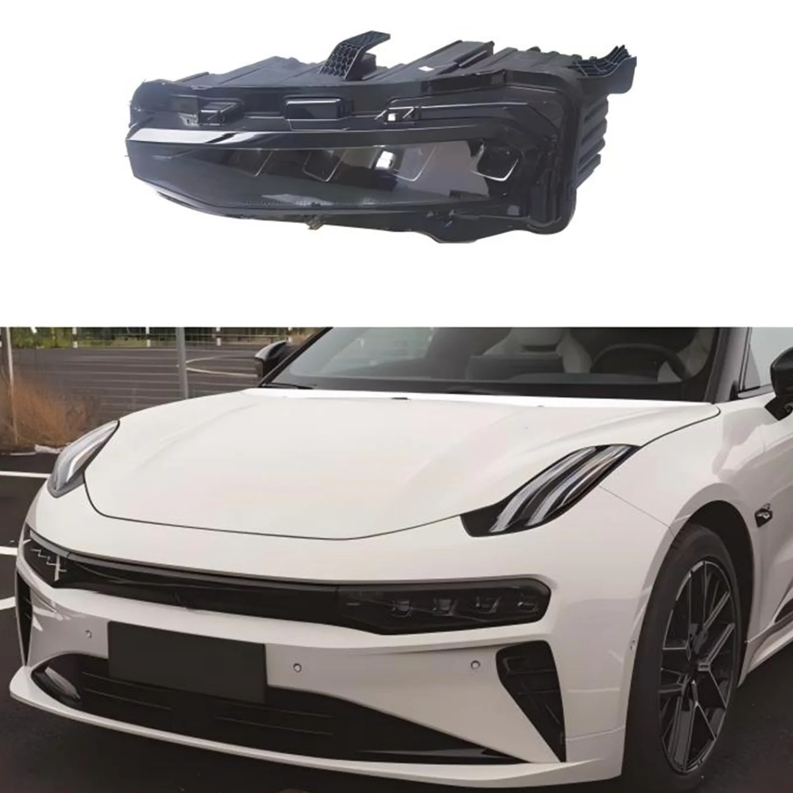 

Комплект фар (левая и правая) для Lynk & Co 001 2021-2023, передние фары в сборе, автомобильные аксессуары 6600074322 6600074324