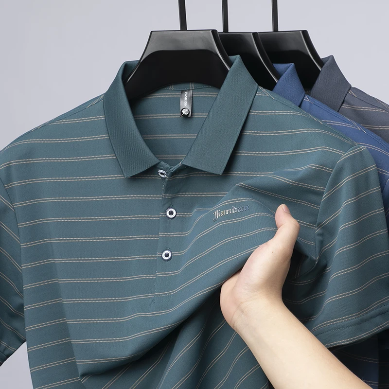 Thumbnail 3 - #9 Trending Mens Classic Striped T-Shirts Right Now