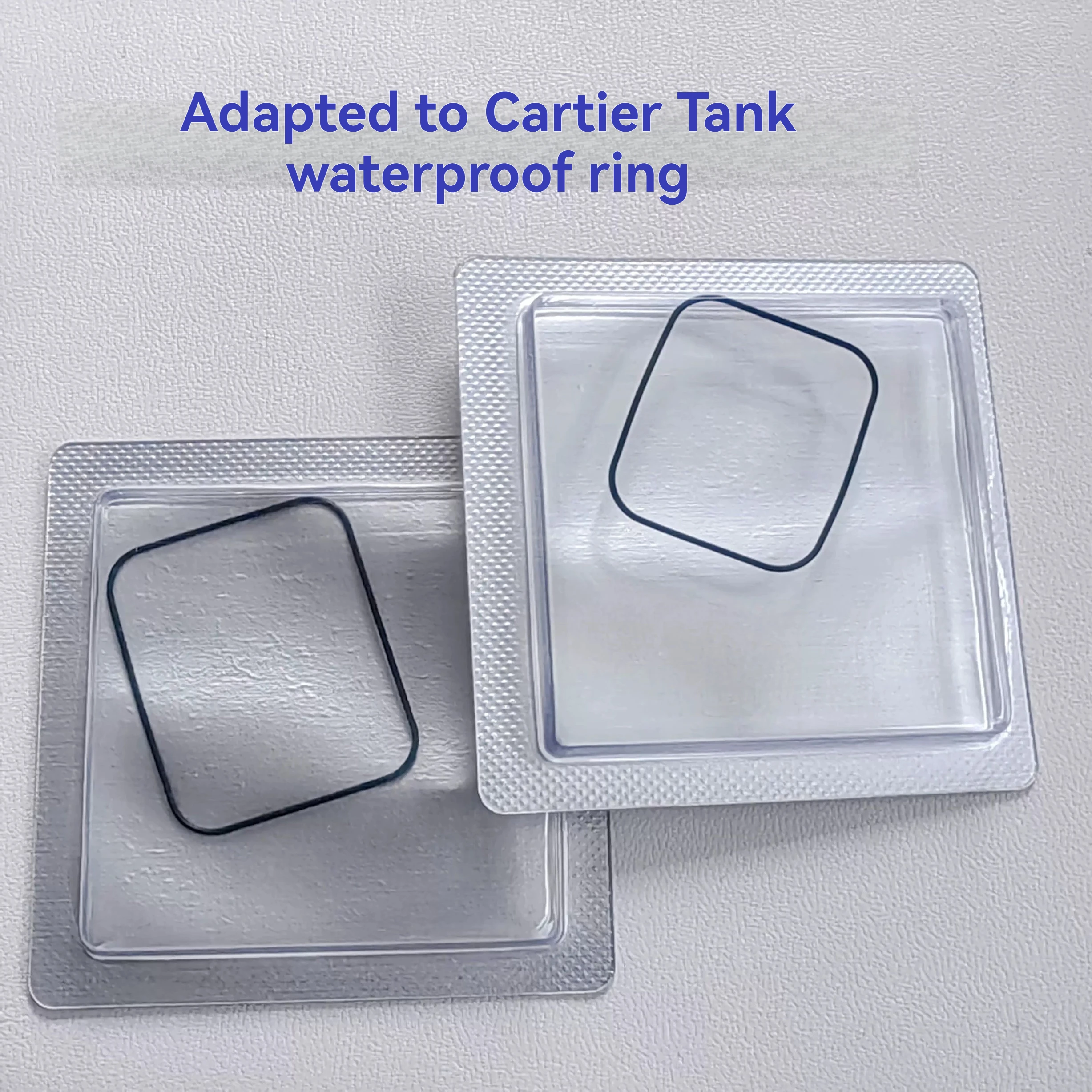 

Водонепроницаемое кольцо для Cartier TANK, задняя крышка, резиновое кольцо, уплотнительное кольцо для механических часов, средний размер 26,6X24 мм, маленький размер 23X20,5 мм