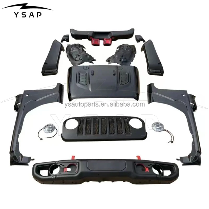 

Wrangler JL Body Kit Upgrade Kit Facelift Kit For Wrangler JK