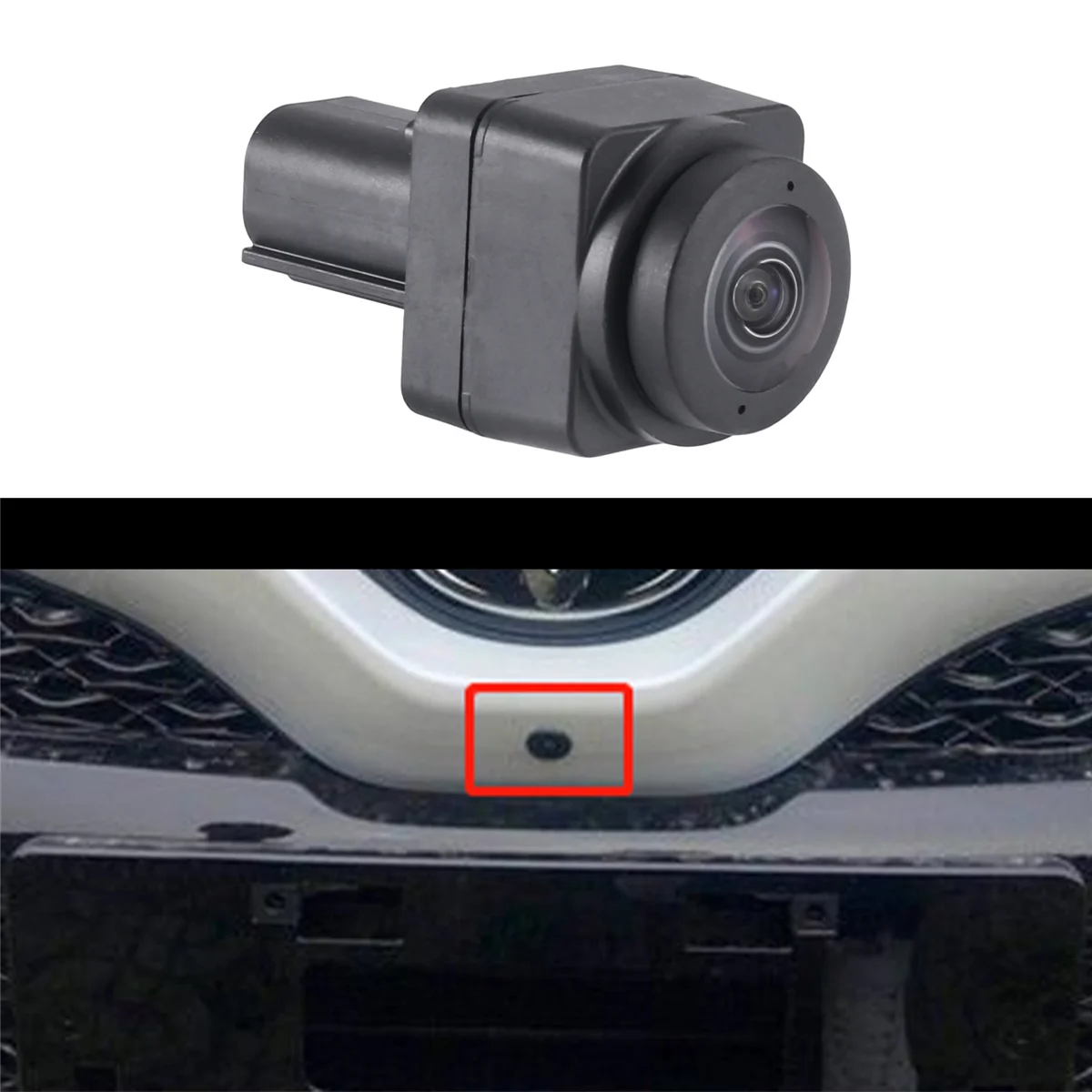 Car Front Surround View Camera 86790-33220 86790-52400 86790-35070 for Toyota Camry Aqua 4Runner Grille Assist Camera