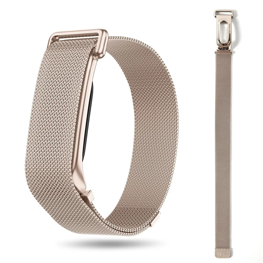 Milanese-Armband für Google Fitbit Air, Edelstahl, verstellbar, magnetisch, Ersatz-Uhrenarmband, verschiedene Farben.