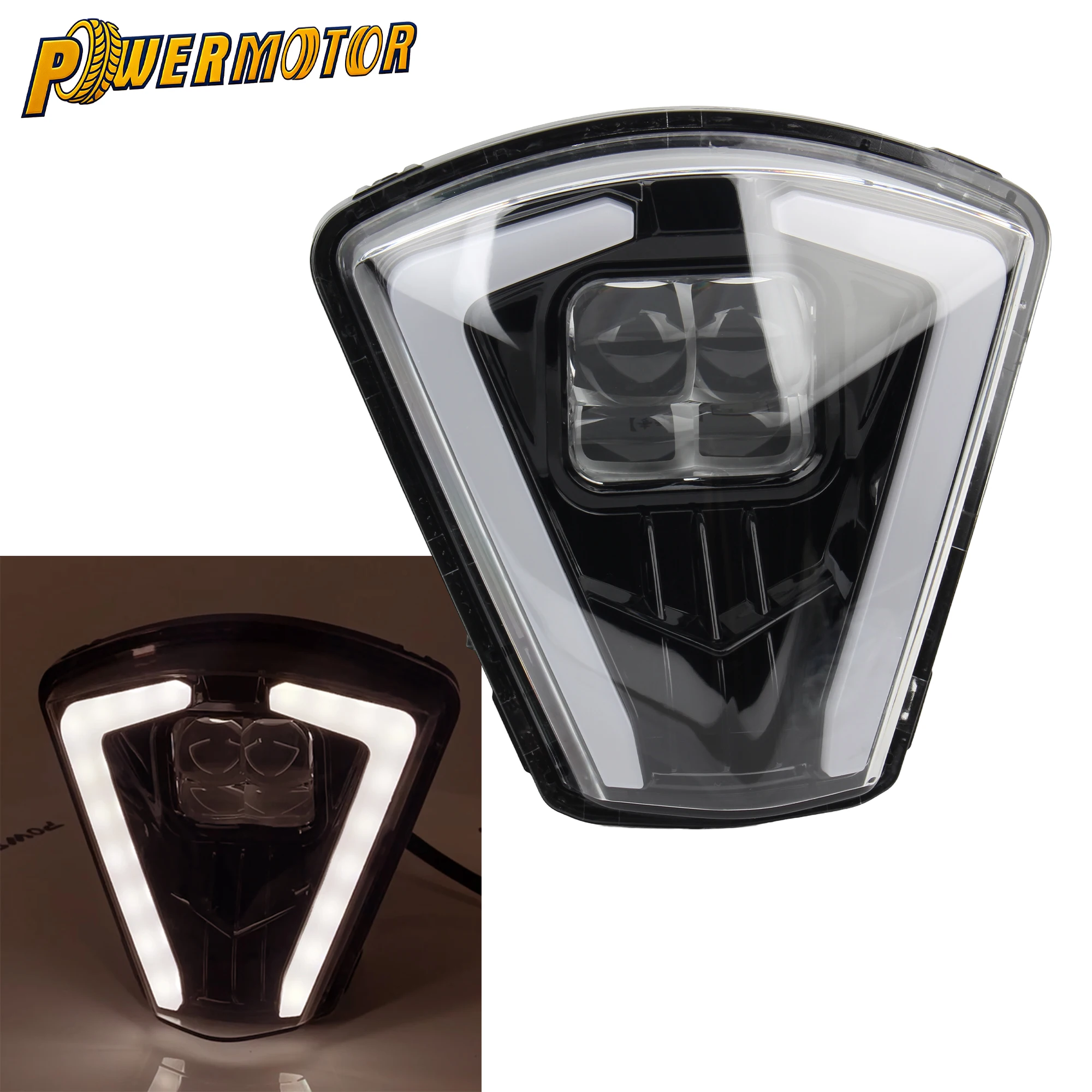 

Motorcycle LED Head Light Modified Accessories For GASGAS EX EC 300 350F 400F 450F 500F SM700 2024 2025 Motocross Dirt Bike