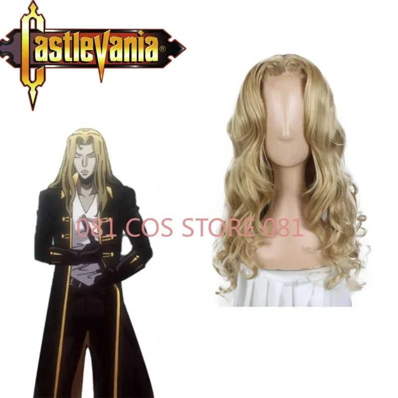 Anime Castlevania Alucard Sypha Wig Version Cosplay Halloween Heat Resistant Synthetic Hair