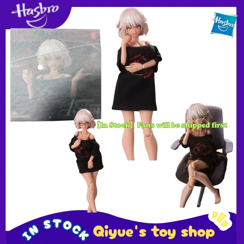 

[In Stock] Nest Shell RA-01L Erin 1/12 Different Color Black Skin Bunny Girl Action Figure Animation Model Toy Collection Gift