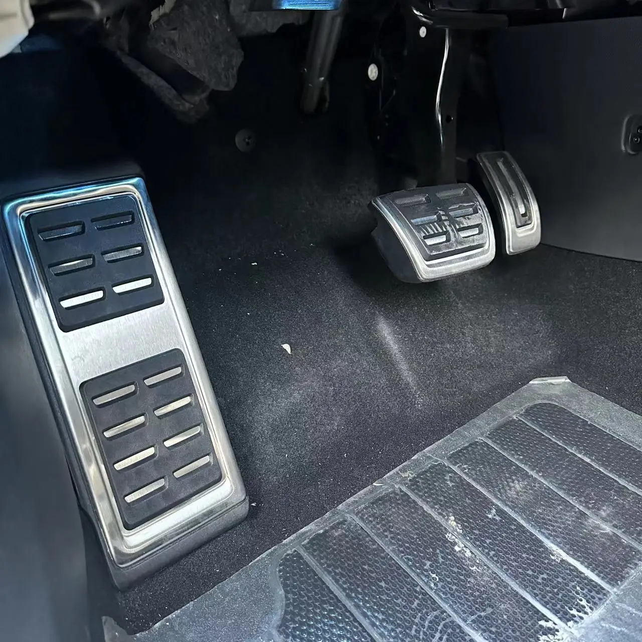 Car Styling Sport Fuel Brake Dead Pedal Cover Set DSG for Seat Leon 5F MK3 for Skoda Octavia A7 for VW Golf 7 8 Auto Accessories