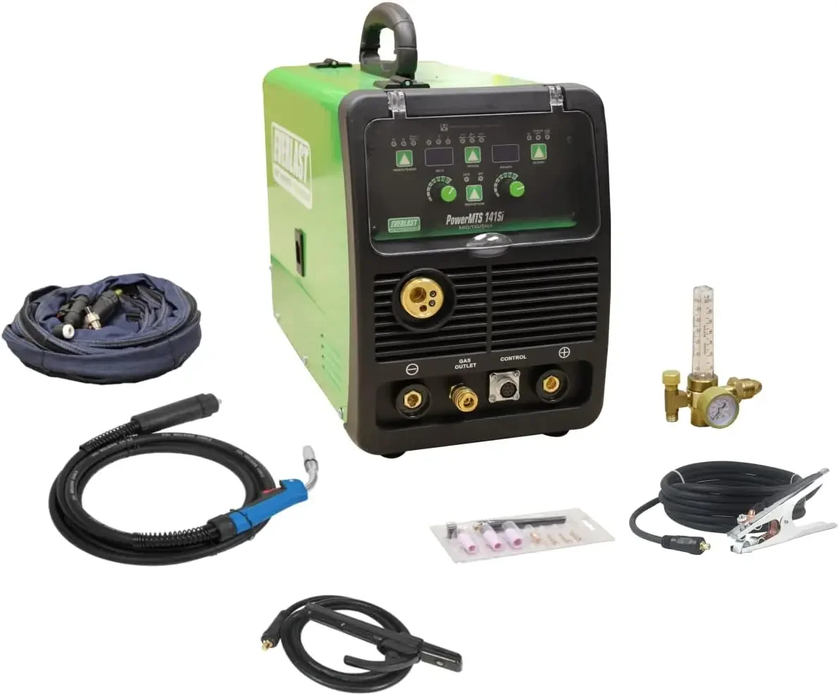 141Si MIG/TIG/Stick 140 Amp IGBT Welder 110V Input Voltage