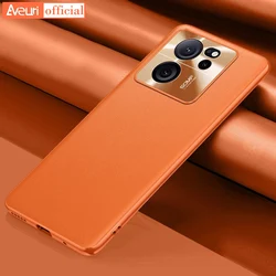 For Redmi K60 Ultra Cover Luxury Leather Case For Xiaomi Mi 13T Pro Mi13T Back Matte Silicone Full Protection Phone Case Coque