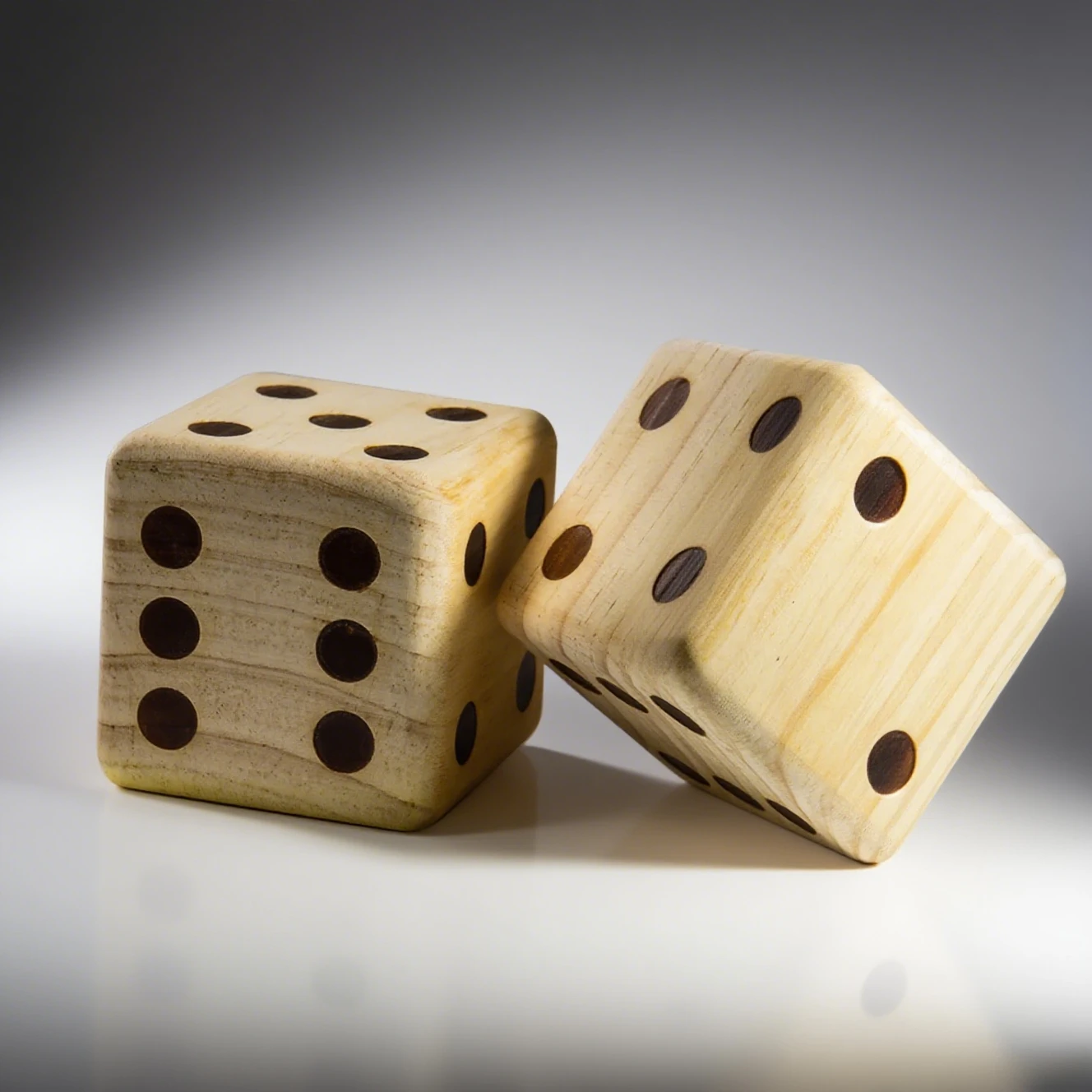 90Mm Large Wooden D… - image