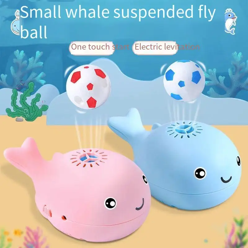 Children\'s Toys Games For Boy Boys Kids Toy Fan Rechargeable Child Ball USB Funny Things Gadgets Floating Mini Kids Games Whale