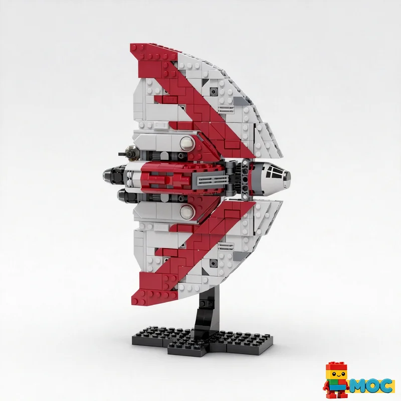 

750 Parts Sci Fi Galaxy Space Combat Shuttle MOC Model Custom Building Blocks DIY Assembly Educational Birthday Christmas Gifts