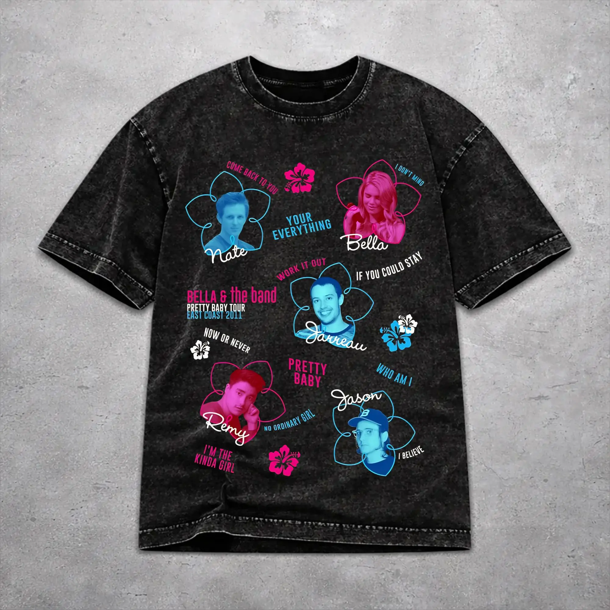 H-H2O Just Add Water T Shirt Vintage Style For Men Women 100% Cotton Tee Shirts Clothing
