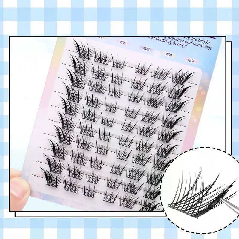 /YOV/Fox Series Single Clusters False Eyelashes Eyes Fluffy Natural Thick Curl Beauty Daily Makeup Create Comic Eyes Eyelashes