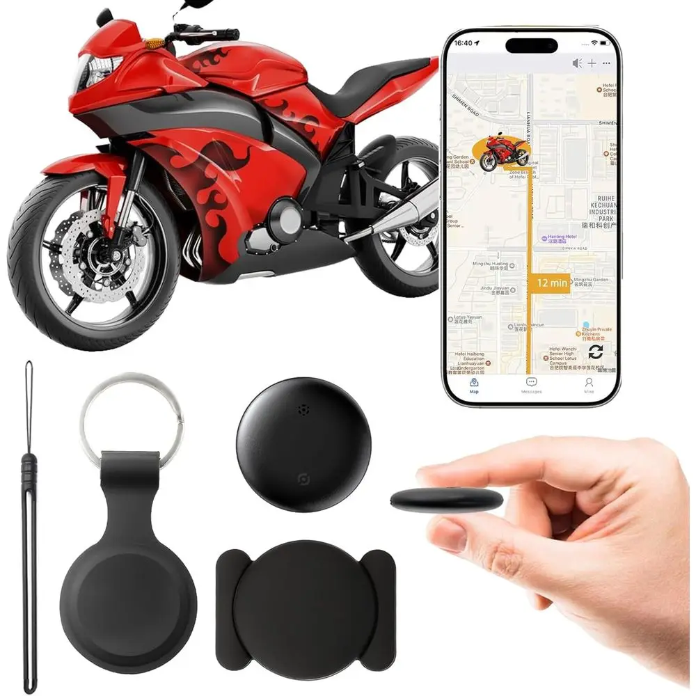 

Tracker Device for Vehicles – （Only Android） Strong Magnetic, No Monthly Fee, Waterproof, 365-Day Battery, Mini & Hidden Vehicle