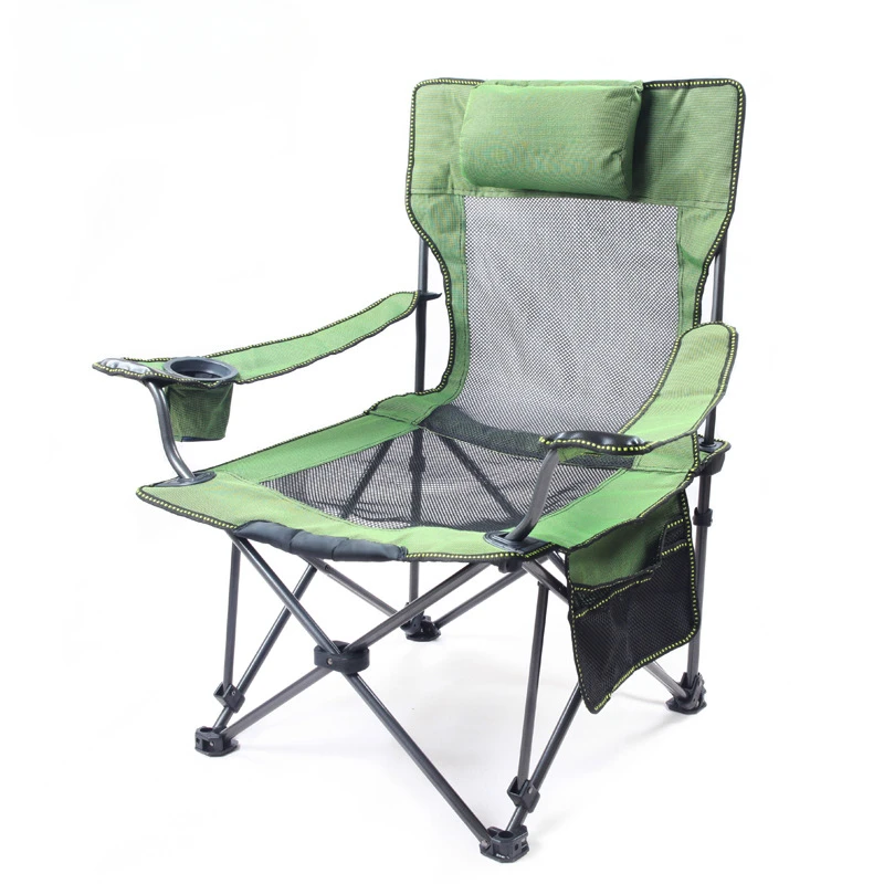 Outdoor Dual-purpose Folding Lunch Chair Fishing Chair Beach  Leisure  Lounge  Folding Chair