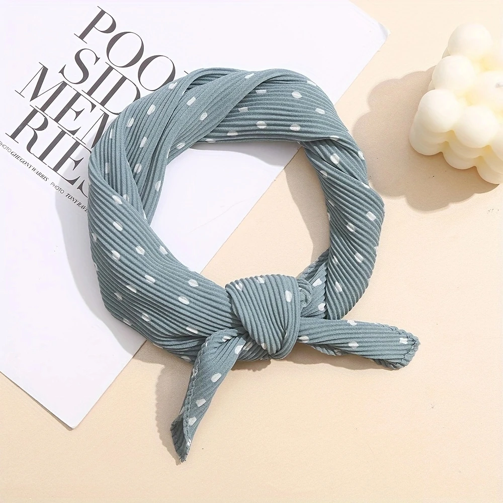 New Spring and Autumn Summer Small Silk Scarf Professional Versatile Decoration Ladies Small Square Scarf