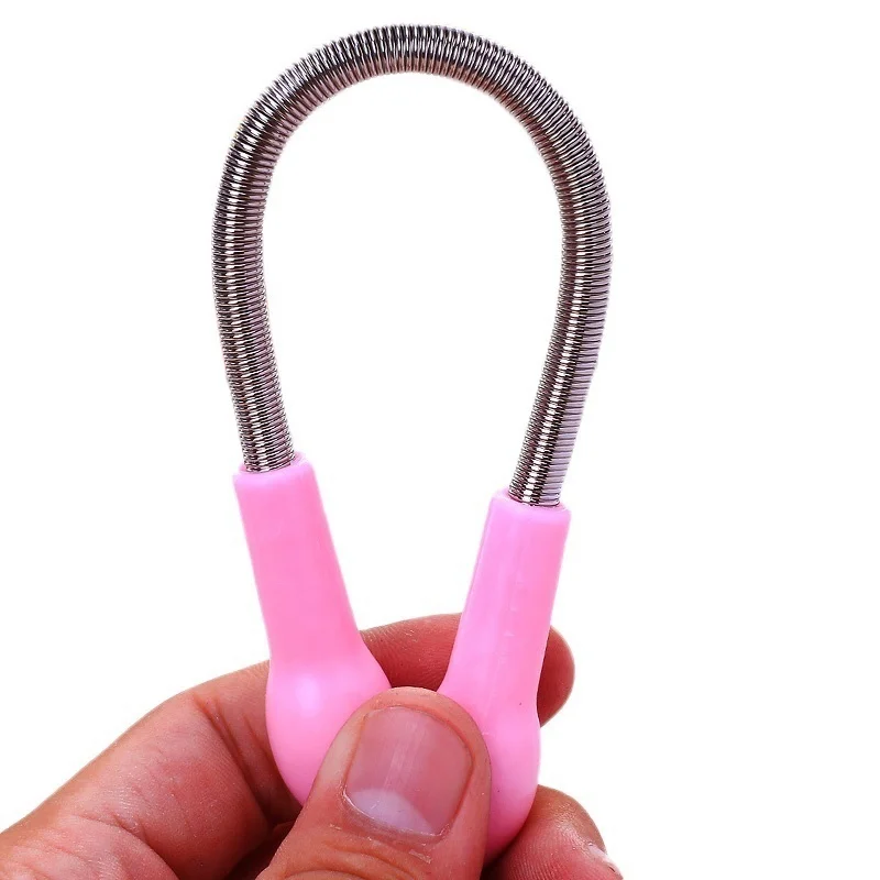 New Portable Facial Hair Threading Remover Spring Stick Face Epilator Beauty Tool Quick Effective Hair Removal For Ladies
