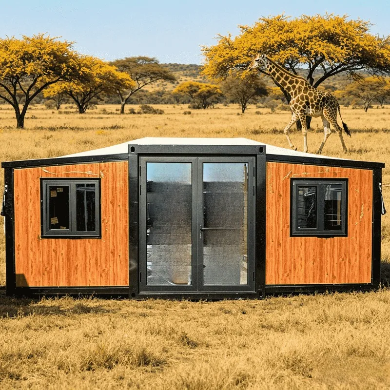 20ft Expandable Container Tiny House Foldable Prefab Portable Modular Mobile Office Home Living