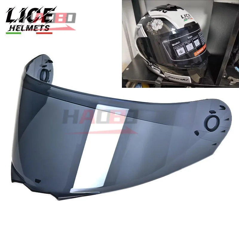

Motorcycle Helmet Lens for LICE Helmet Visor Replacement Windshield LICE-LX-1 Accessories