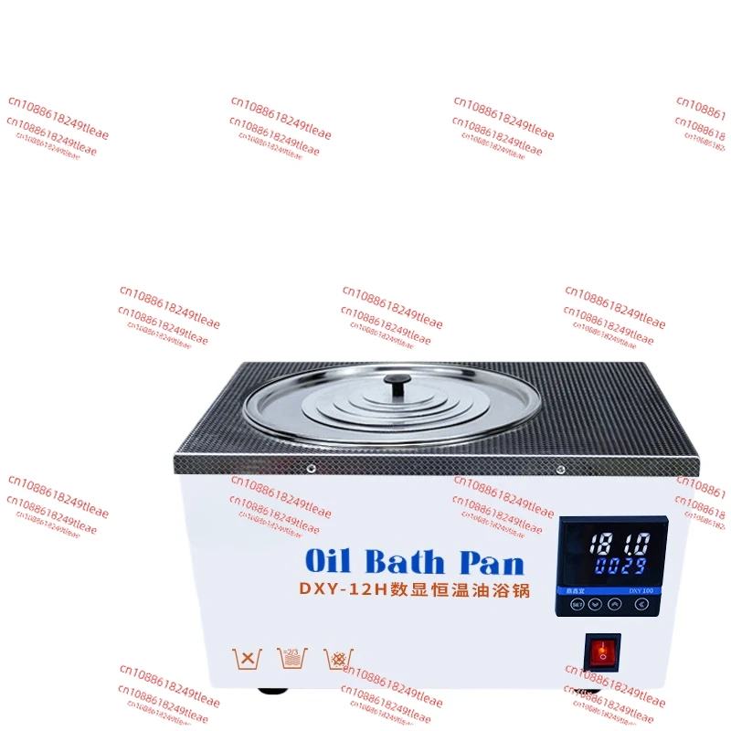 Timed constant temperature split oil bath digital display constant temperature porous single hole oil bath stainless steel