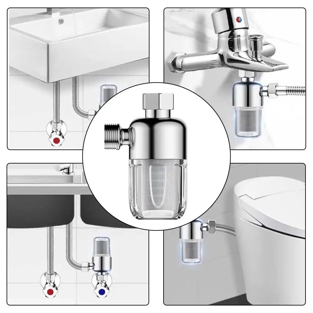 Appliance Water Quality Home Water Pre-Filter Appliance Protection Copper Water Filter Easy Disassembly For Cleaning