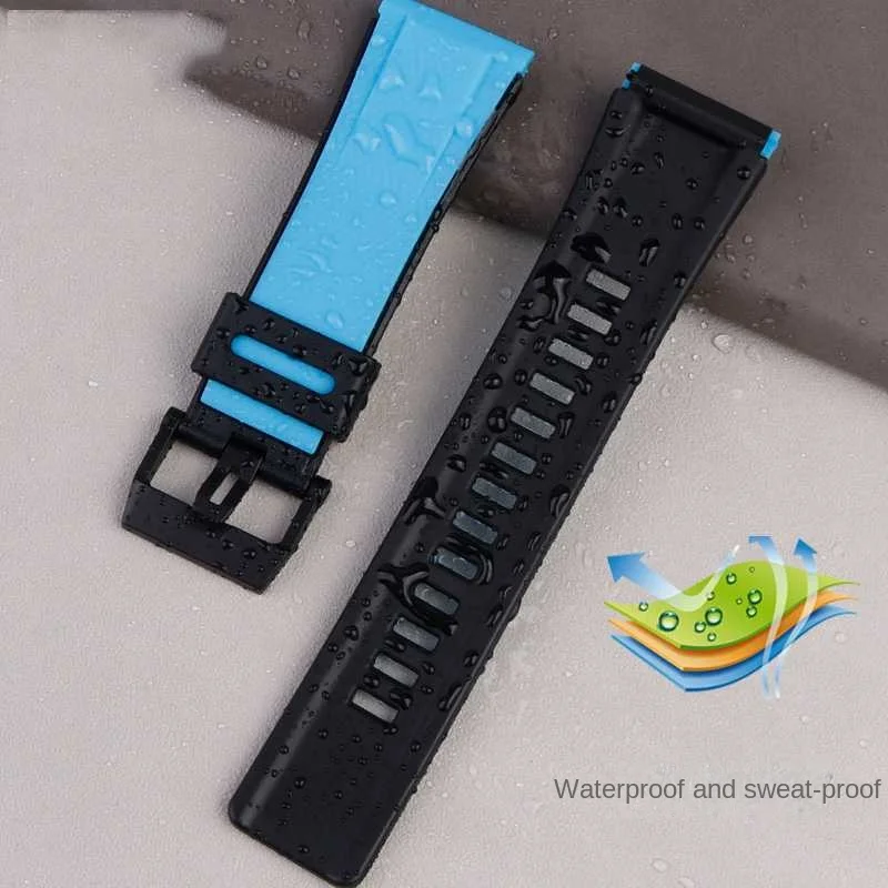 Rubber Strap For Casio G-SHOCK Octagonal GA 2000 GA-2000-1A2 PRG-600 Watchband Waterproof Silicone Sport men Wrist band Bracelet