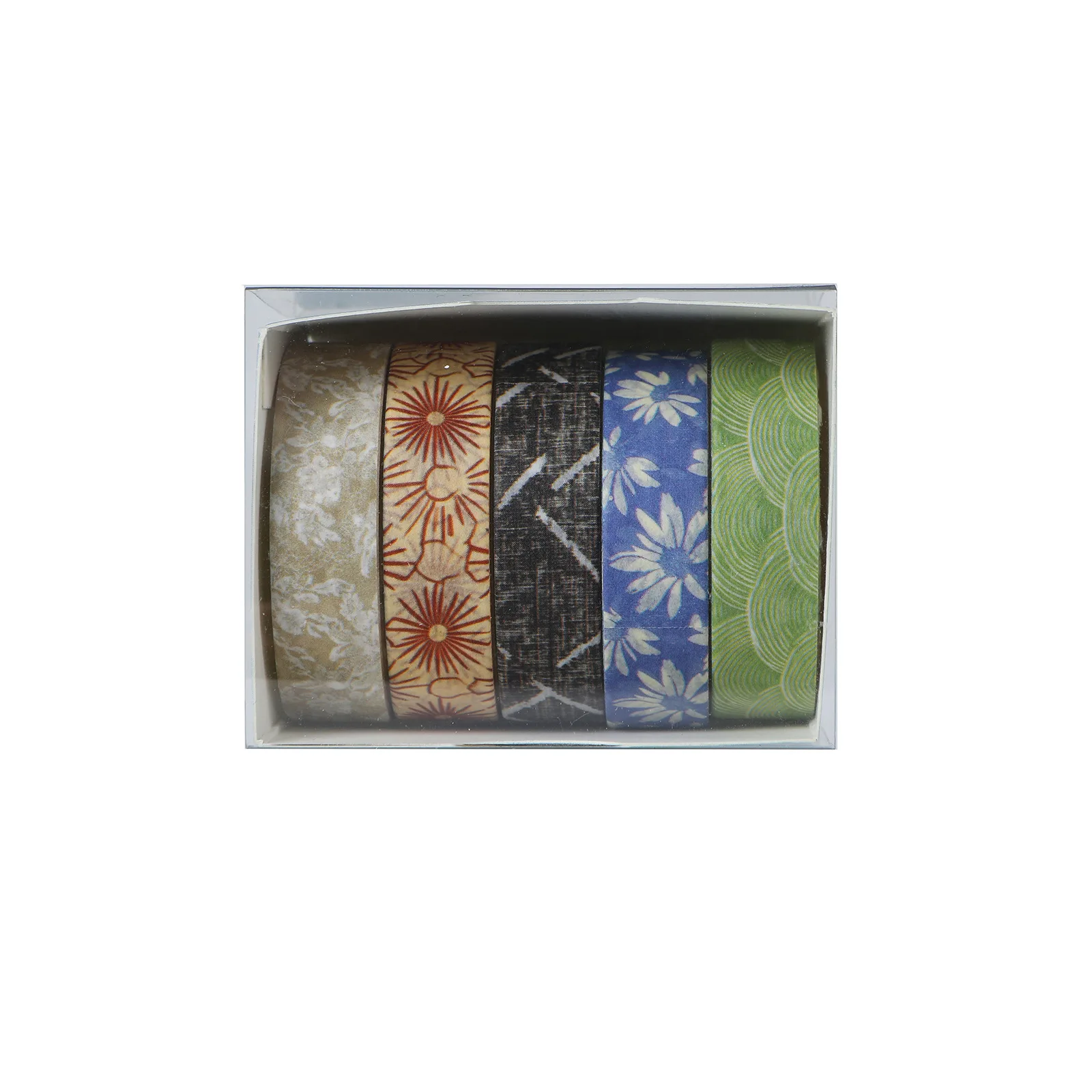 Рисунок 6 - винтажная лента васи с цветочным растением