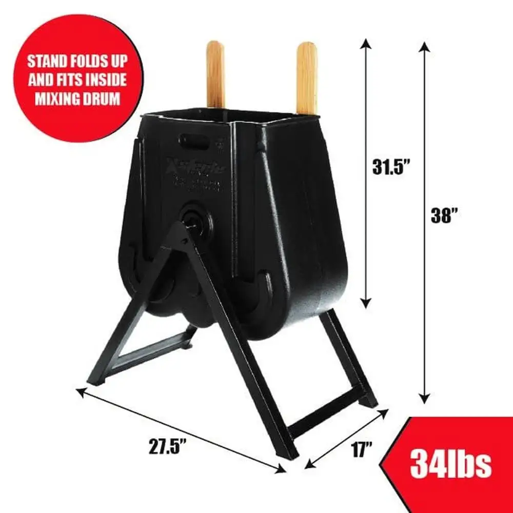 Concrete/Cement Mixer Manual Mix Machine Saves Time & Money Easy to Use No Power Needed Fast Mixing Multi-functional Portable &