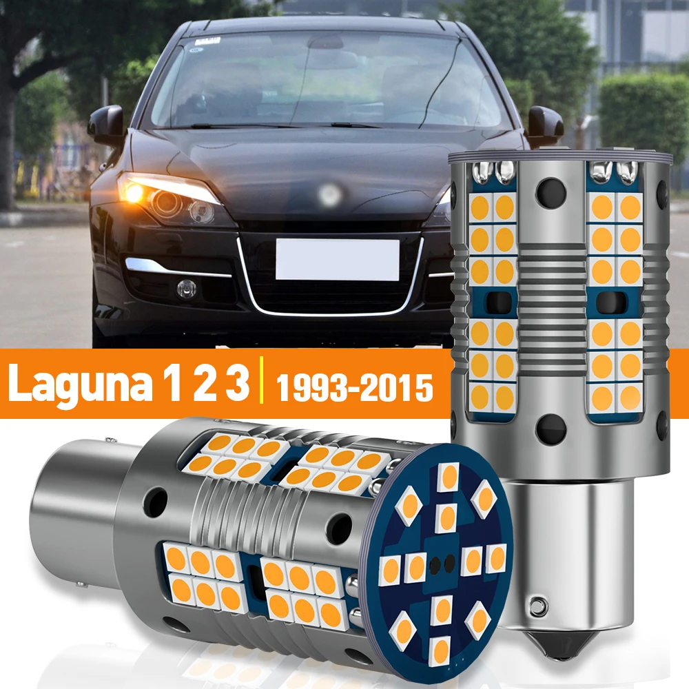 2pcs LED Turn Signal Light For Renault Laguna 1 2 3 1993-2015 2006 2007 2008 2009 2010 2011 2012 2013 Accessories Canbus Lamp