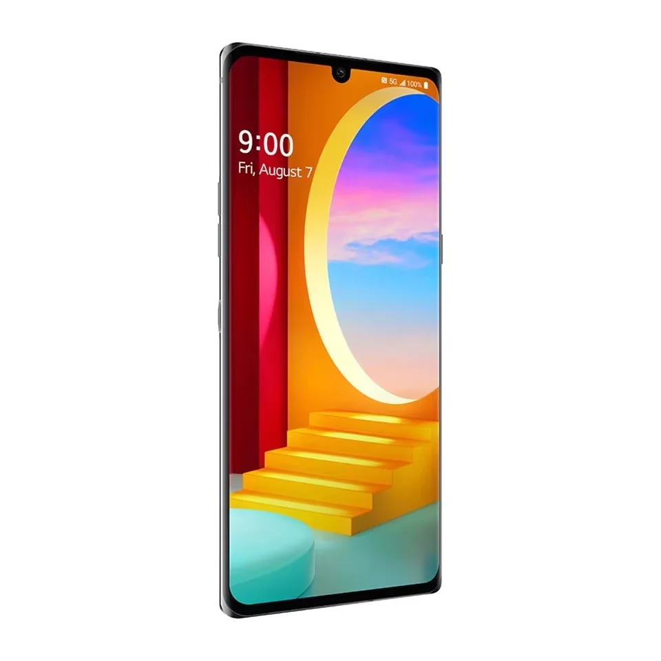 الأصلي غير قفل LG VELVET النسخة الكورية LM-900N 5G Snapdragon 765 6.8 بوصة شاشة بصمة RAM 6G R0M 128GB LG G9