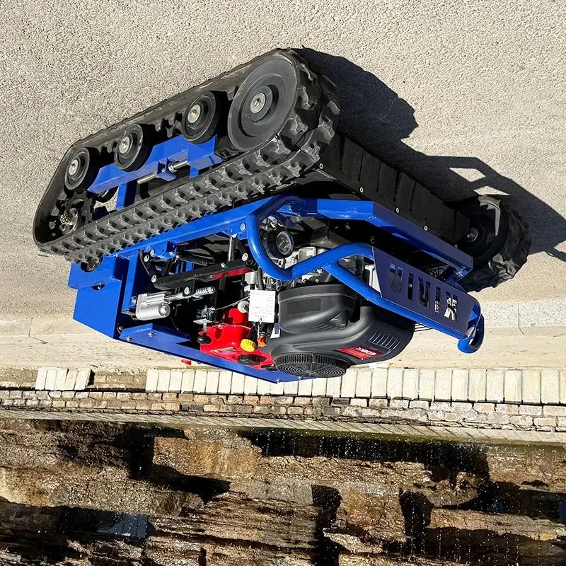 Rasaerba telecomandato personalizzato a quattro tempi con prestazioni superiori, funzionamento semplice e presa forte