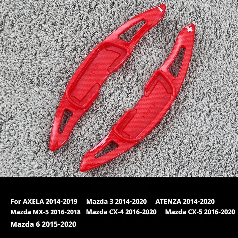 

For Mazda 6 Axela CX-4 CX-5 MX-5 Atenza Shifter Paddle Extension Gearbox Accessories ABS Steering Wheel Paddle Shift
