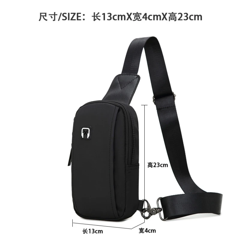 Brand Men\'s Chest Bag 2023 Fashion Small Male Crossbody Japanese Oxford Cloth Designer Shoulder Pouch for Husband Travel Sports