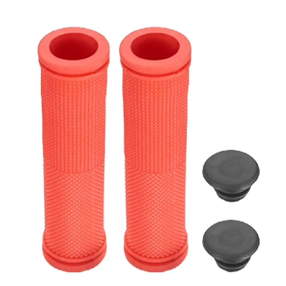 1pair Of Grips Mountain Bike Speed ​​Road Bike Fixed Gear Bike Rubber Grips Hand Grips Inner Diameter 22.2mm Bicycle Accessories