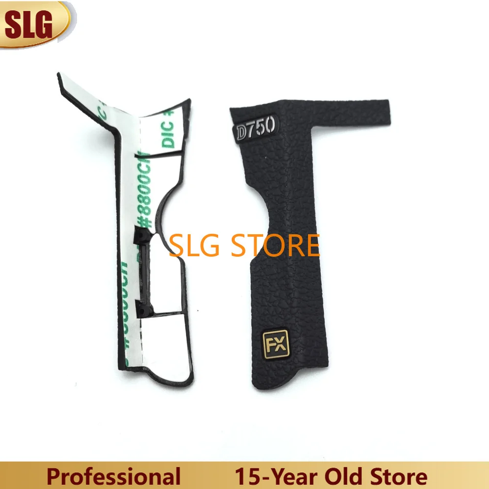 ใหม่สําหรับ Nikon D750 Sync พอร์ตด้านหน้ายางฝาครอบ + D750 โลโก้ + กล้อง FX Part + เทปเหนียว Repair Part