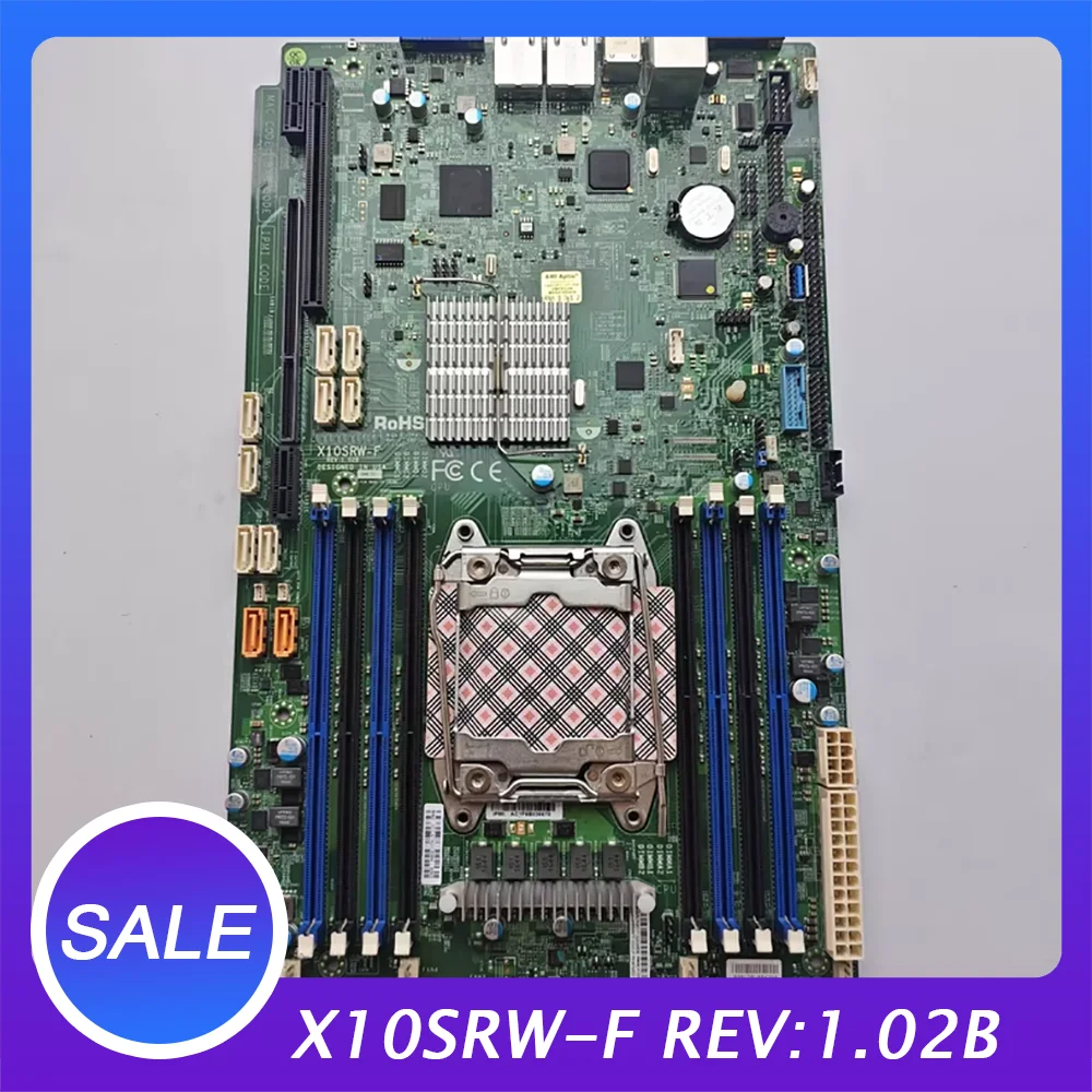 Dual-path Server Motherboard LGA2011 DDR4 X10SRW-F REV: 1.02B