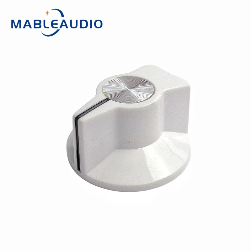 Farbe Kunststoff Runder Knopf Gitarreneffektverstärker Lautsprecher Audioknopf 29X16mm – Detail 8