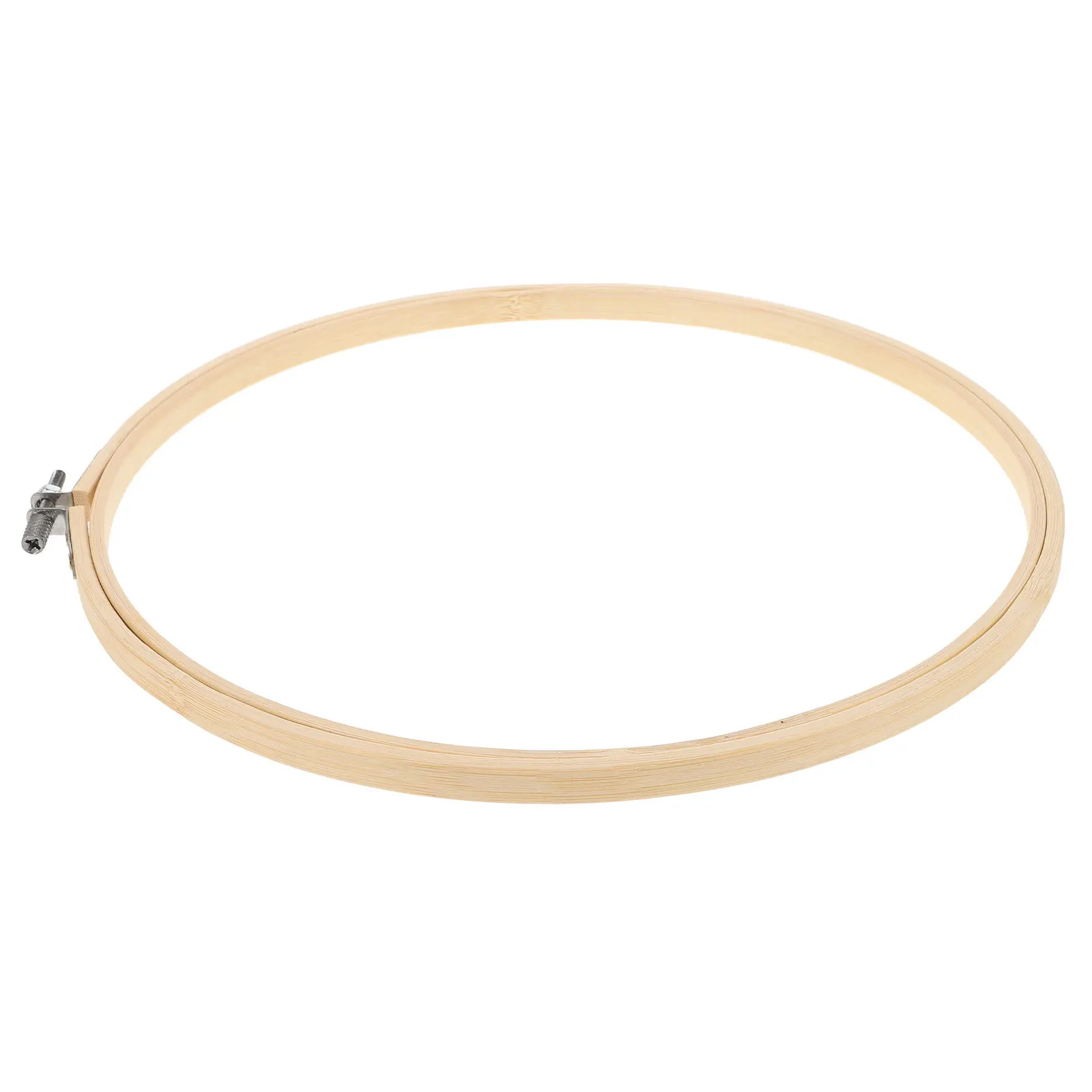 

1Pcs 26Cm Reusable Embroidery Hoop Frame Bamboo Ring for Smooth Tension Cross Stitch Home Decor Crafting Accessories