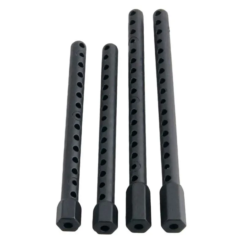 4pcs Plastic Body Post Mounts 122037 02010 For 1:10 Car HSP 94123 94122 94102 94103 Shell Column Body Bracket Pillar Parts