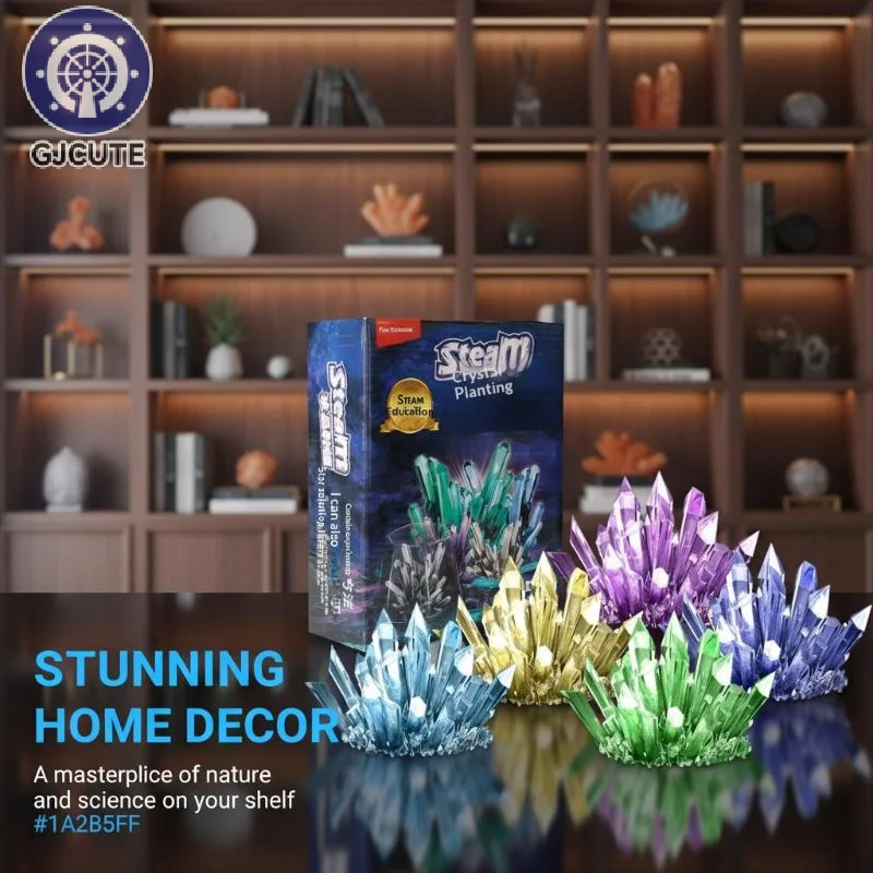 Kristal kweekmodel, wetenschap - Crystal Growing Kit recensie en prijs
