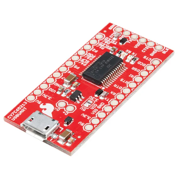 BOB-13830 USB UART Serial Breakout CY7C65213 Development Board