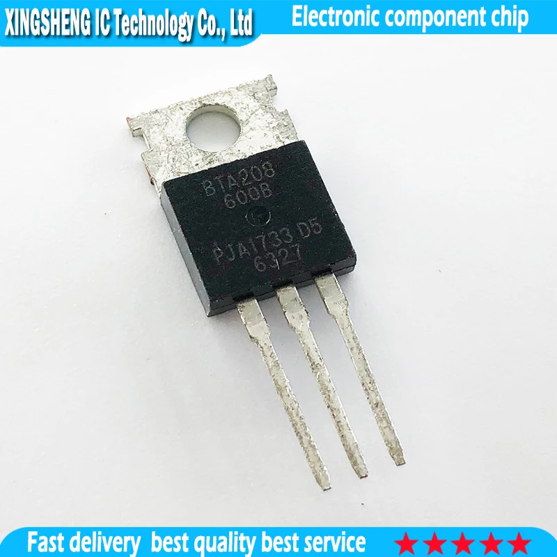 10Pcs Bta208-600B T…