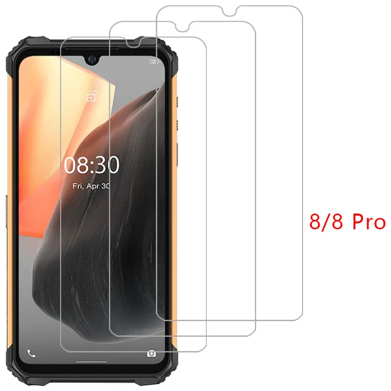 

screen protector tempered glass for ulefone armor 8 pro phone case on armor8 armor8pro 8pro back cover 360 8case procase