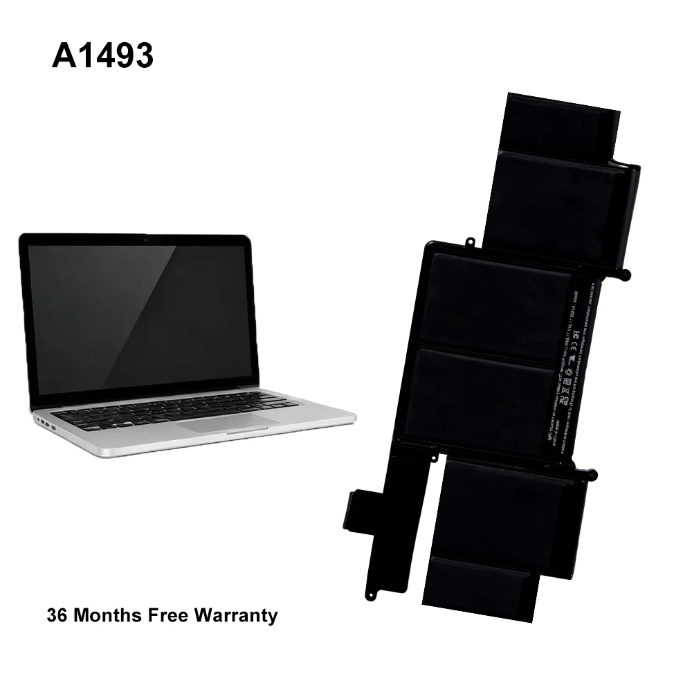 

Аккумулятор A1493 для Apple MacBook Pro 13 дюймов Retina A1502 2013 2014 2015 года 020-00010, гарантия 3 года и бесплатные инструменты