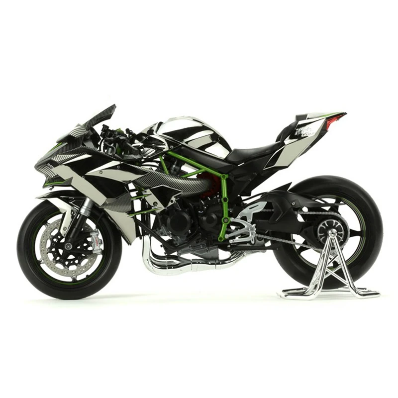 MENG MT-001S 1/9 H2R 오토바이 쾌적한 색상 버전, 접착제 없는 색상 분리, 스케일 모델 키트 생일 선물 DIY