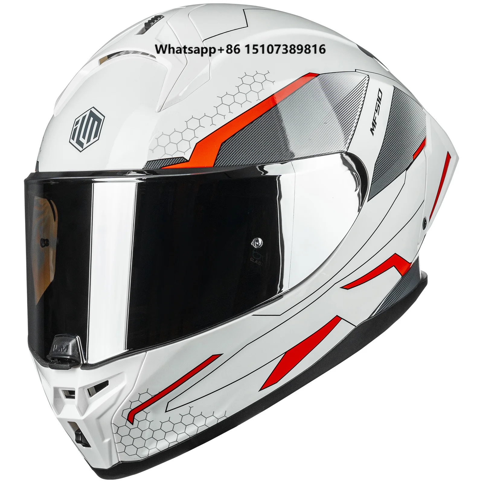 ILM Motorcycle Helmets Full Face Model MF510 Technological Revolution