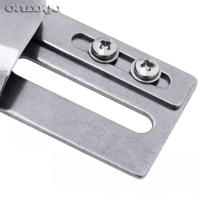 LAP SEAM FOLDER ARM TO BODY INDUSTRIAL 2-NEEDLE 1/4\