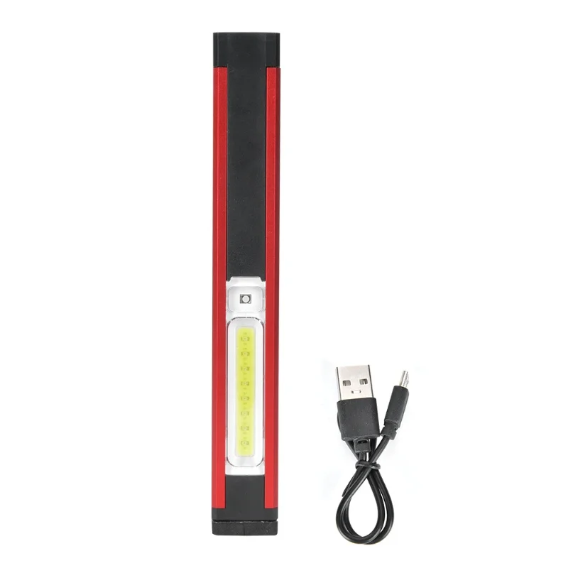 

USB-фонарь для зарядки, рабочий светильник для обслуживания автомобиля, уличное освещение, магнитный аварийный светодиодный фонарь для кемпинга, модель WL03, удлиненный, 500 мАч