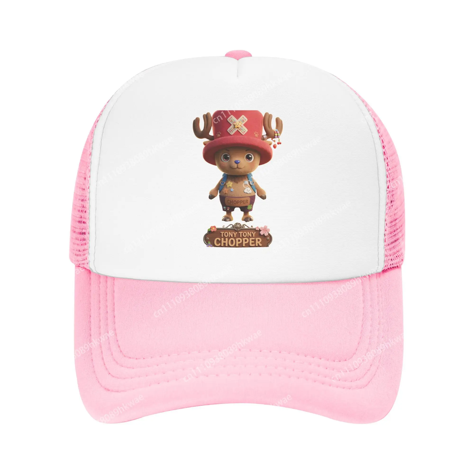 Doctor of the Straw Hats Tony Tony Chopper Trucker Hat Adult Sport one-pieces Mesh Baseball Cap Polyester Adjustable Sports Cap