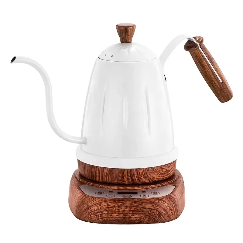 Mechanically controlled 360-degree rotating base stainless steel portable electric kettle for outdoor, home and hotel use